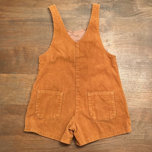 Zara toddler corduroy overall jumper shorts 3-4yrs - Picture 2 of 2